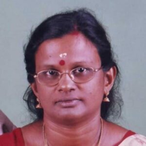 Vasanthakumary. M.K, member of the Dr. Vimi P.S. Memorial Charitable Society core team