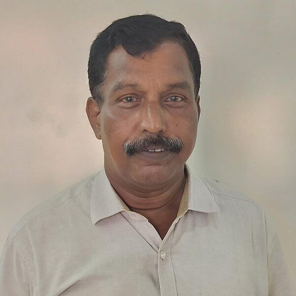 Sasidharan.TN, member of the Dr. Vimi P.S. Memorial Charitable Society core team