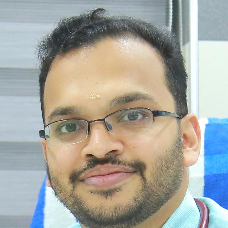 Dr. Arun Krishna, President of the Society